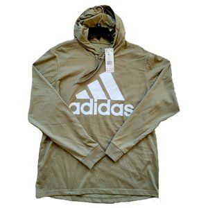 Adidas Lightweight Orbit Green Hooded Sweatshirt Men's Size XL